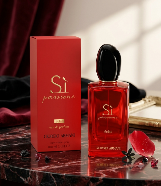 GIORGIO ARMANI SI PASSIONE ECLAT EAU DE PARFUM 100 ml - -