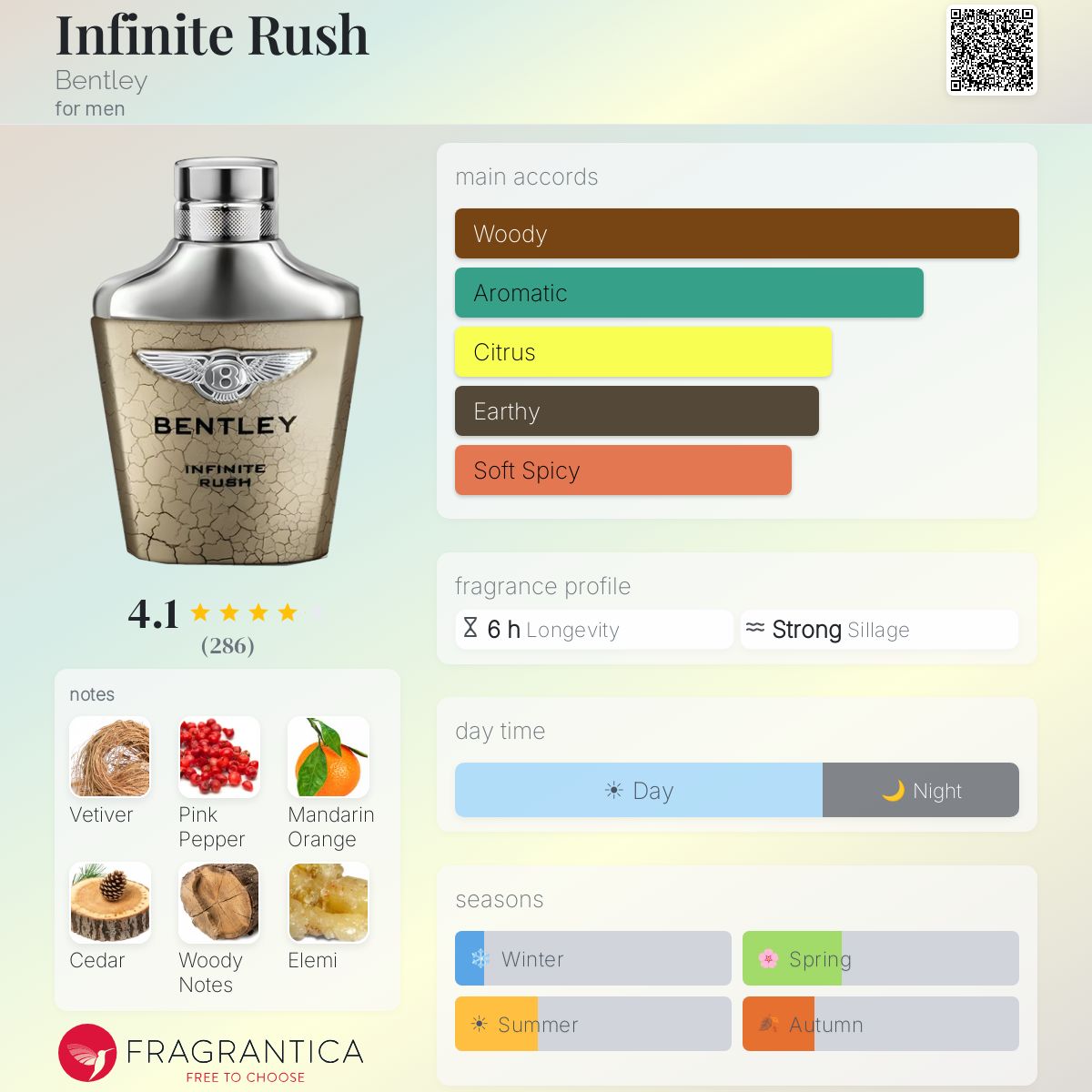BENTLEY Infinite Rush 100ml EDT - -