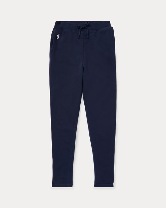 French Terry Jogger Pant 7-16 - - Navy