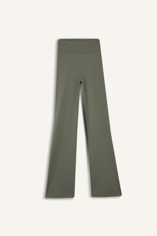 DeFactoFit Flare Fit Standard Length Sweatpants - - Green