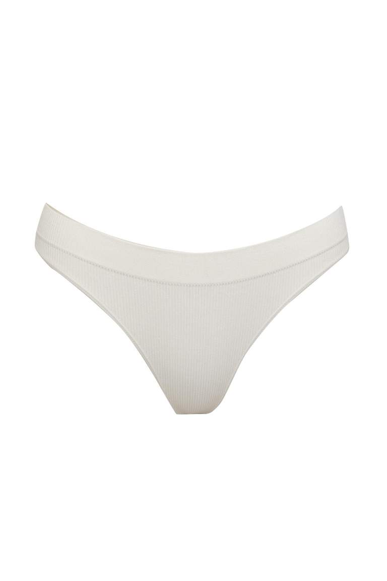 Fall in Love Seamless Brazilian Panties - - White