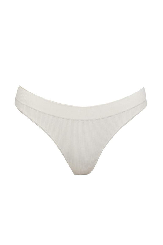 Fall in Love Seamless Brazilian Panties - - White