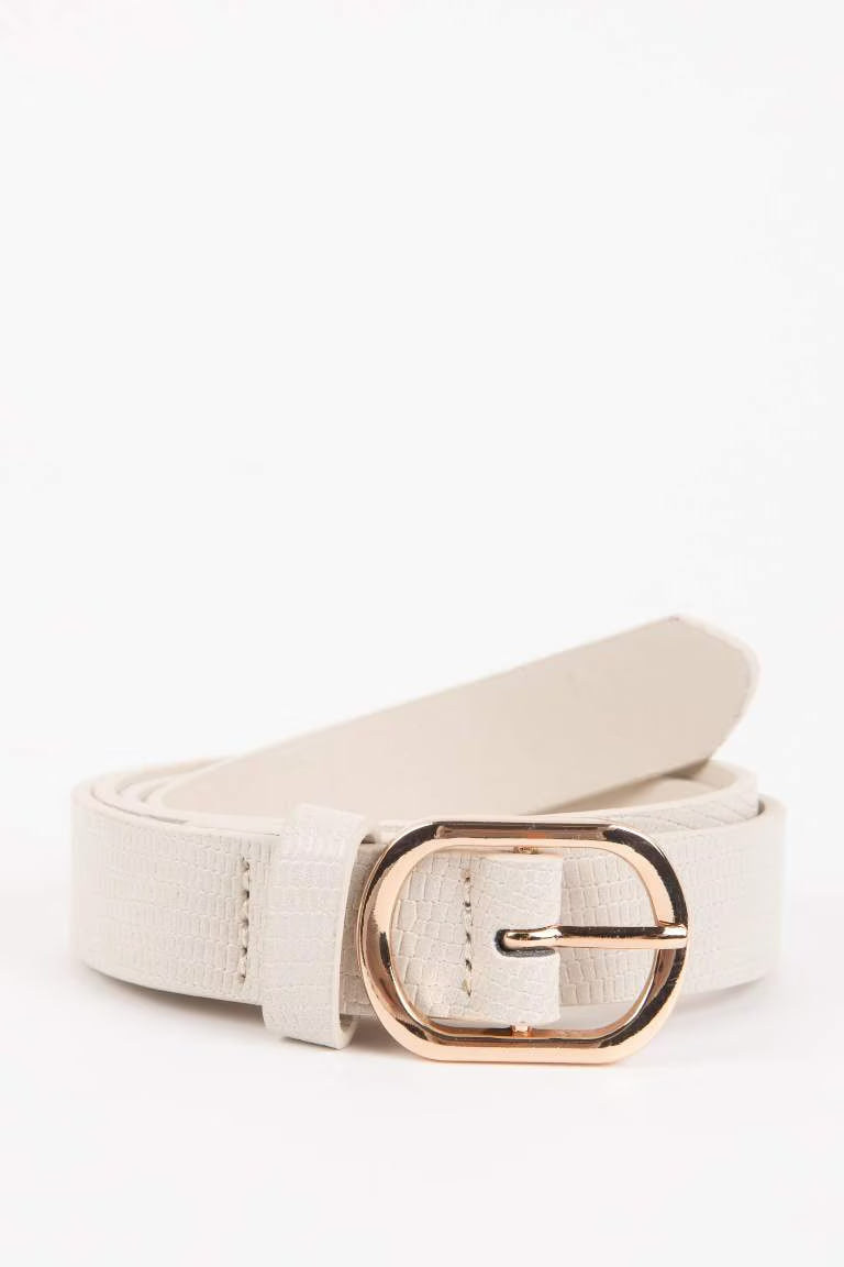Woman Faux Leather - - Beige