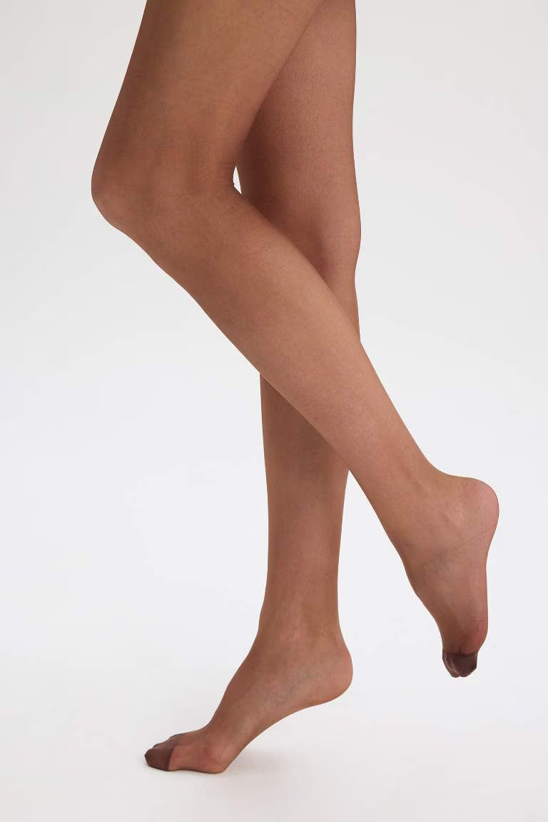 Woman 15 Denier Pantyhose - - Brown