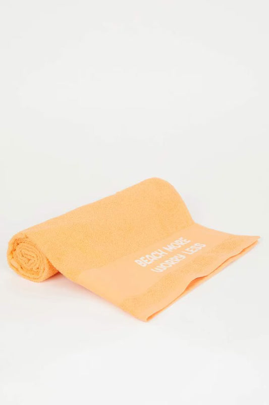 Woman Cotton Beach Towel - -