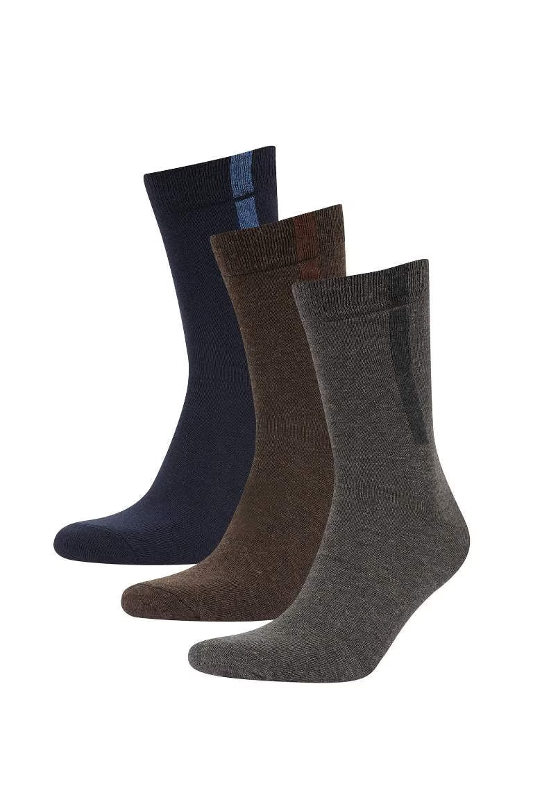 Man 3 piece Long sock - -