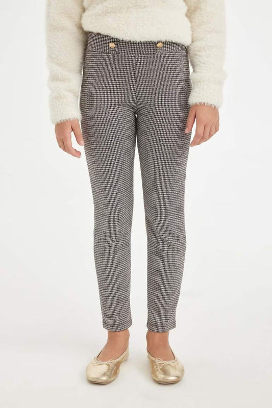 Girl Basic Standard Length Leggings - -