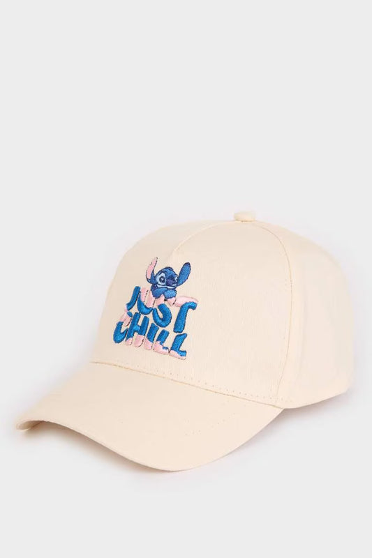 Girl Disney Lilo & Stitch Cotton Cap - -