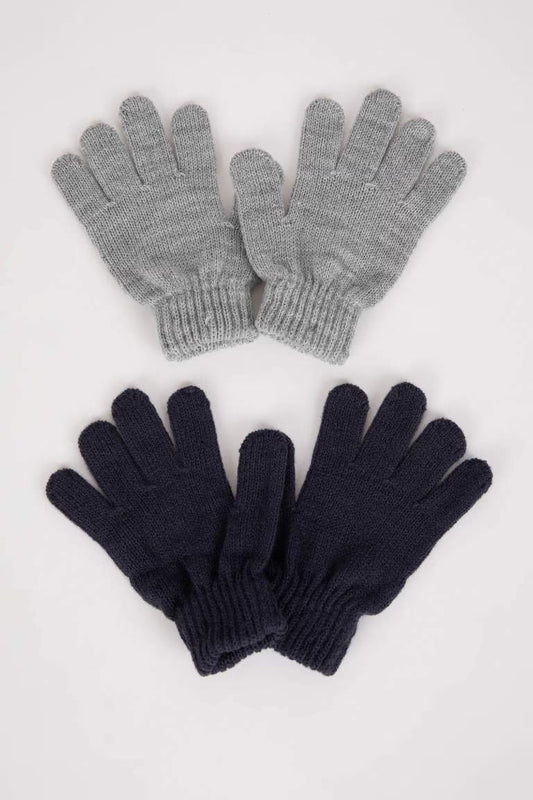 Boy Knitwear 2 piece Gloves - -