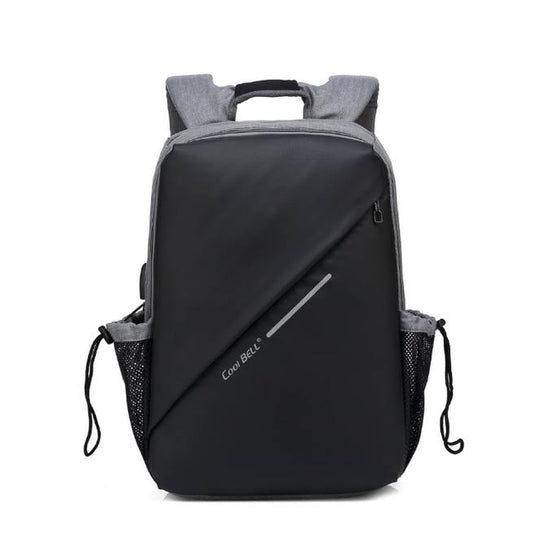 COOL BELL's multi-purpose backpack - - Gray