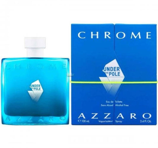 AZZARO Chrome Under the Pole Eau De Toilette for Men - -