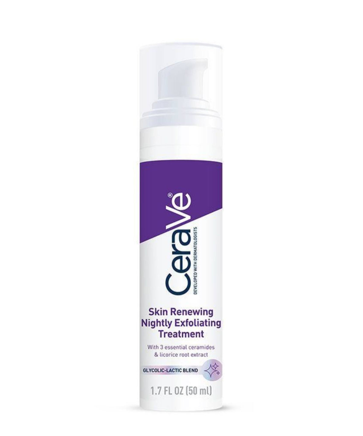 CeraVe Skin Renewing Nightly Exfoliating Treatment Serum 50ml - - 50ml