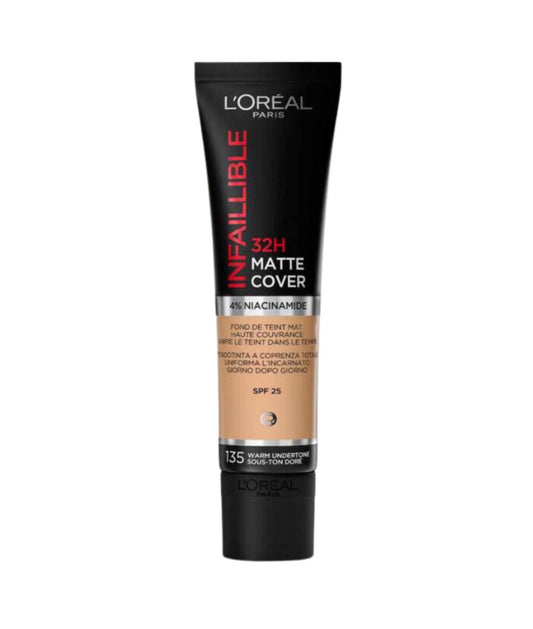 L'ORÉAL PARIS Infallible 32H Matte Cover Foundation - - 135 Vanilla Eclat