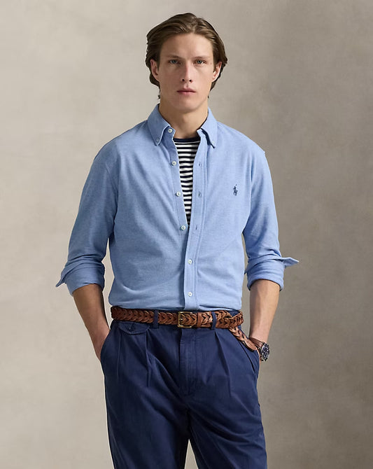 Featherweight Mesh Shirt - - Blue