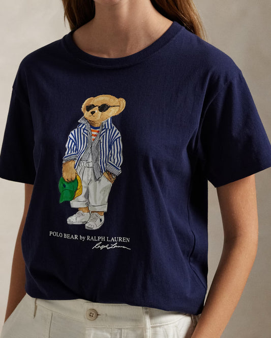 Polo Bear Cotton Jersey Tee - -