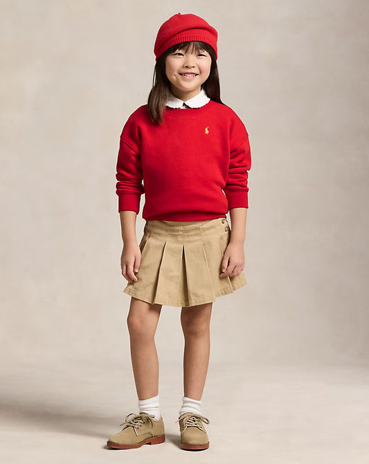 Lunar New Year Fleece Sweatshirt 2-6 - - Red