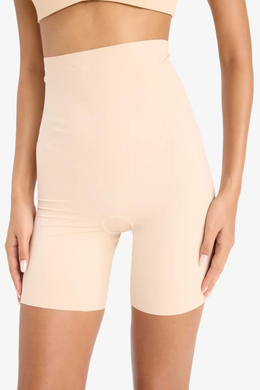 Fall in Love Black Color Short Corset - - Beige
