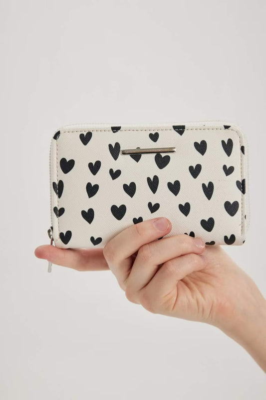 Woman Faux Leather Wallets - -