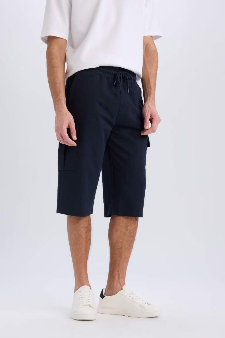Slim Fit Thin Sweatshirt Fabric Tall Short - - Navy