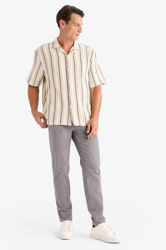 Regular Fit Jogger Pants - - Heather
