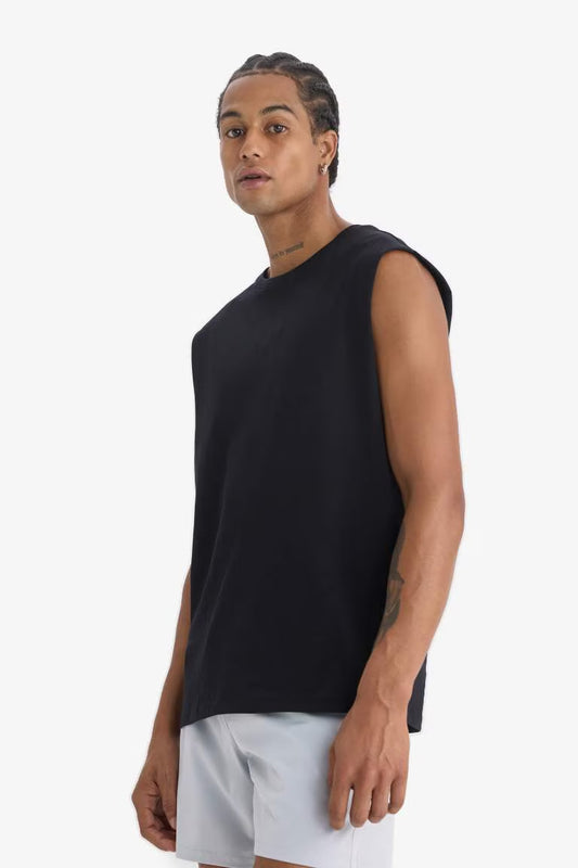 DeFactoFit Boxy Fit Sports Tank Top - -