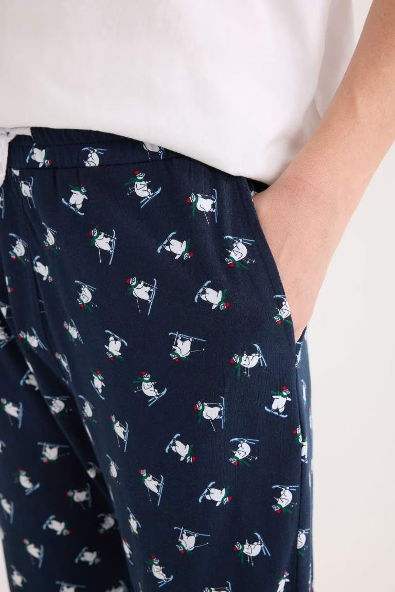 Regular Fit Knitted Bottoms - -