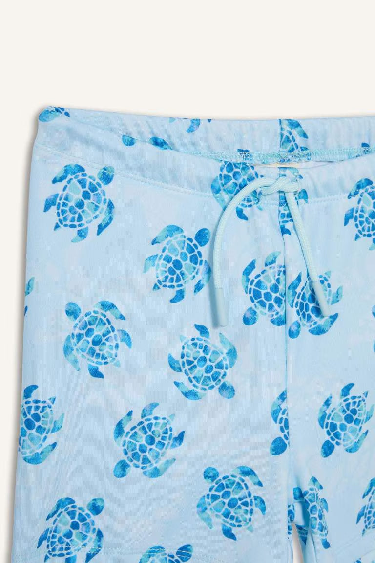 Boy Animal Printed Short - -