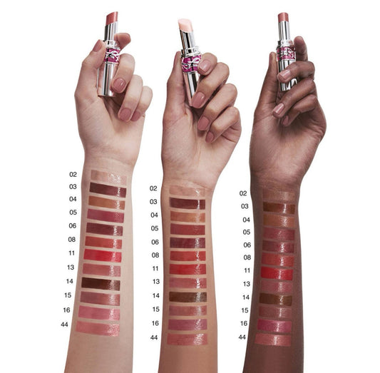 YVES SAINT LAURENT Rouge Volupté Candy Glaze Lip Gloss Stick - -