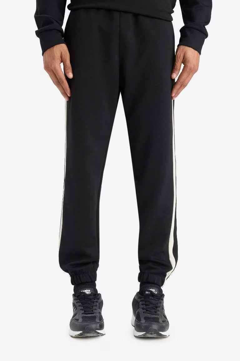DeFactoFit Standard Fit Scuba Fabric Sports Jogger Sweatpants - -