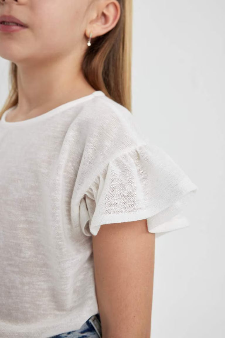 Girl Short Sleeve T-Shirt - -