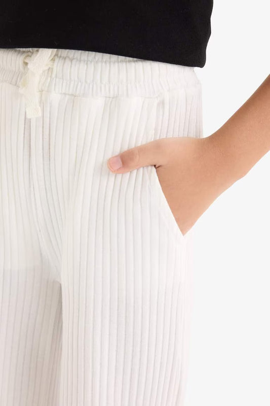 Girl Wide Leg Trousers - -