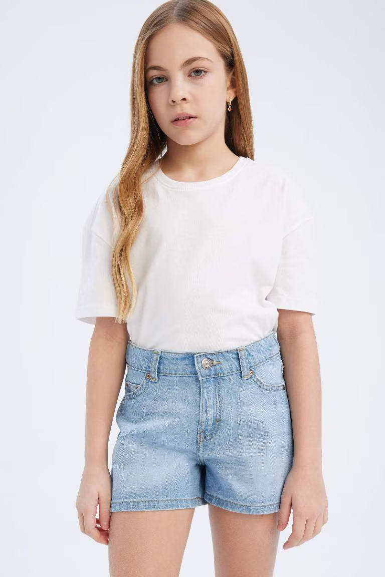 Girl Denim Shorts - -