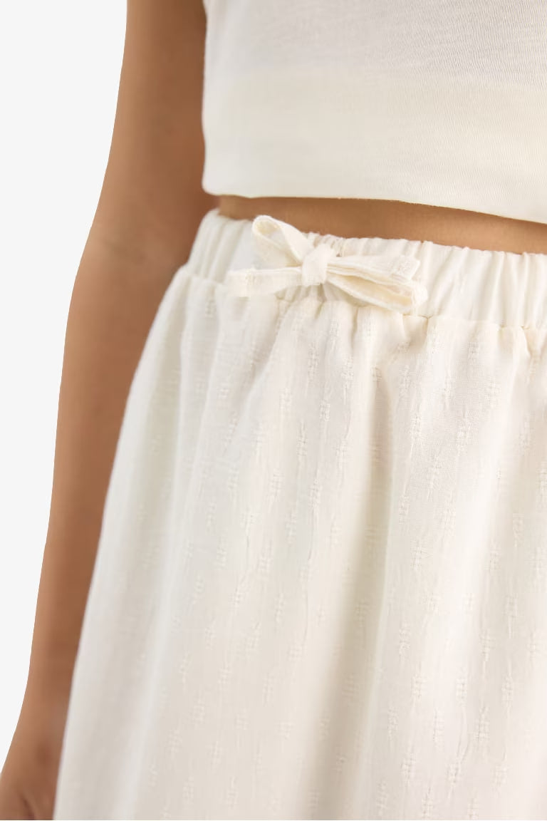 Girl Woven Regular Fit Skirt - -