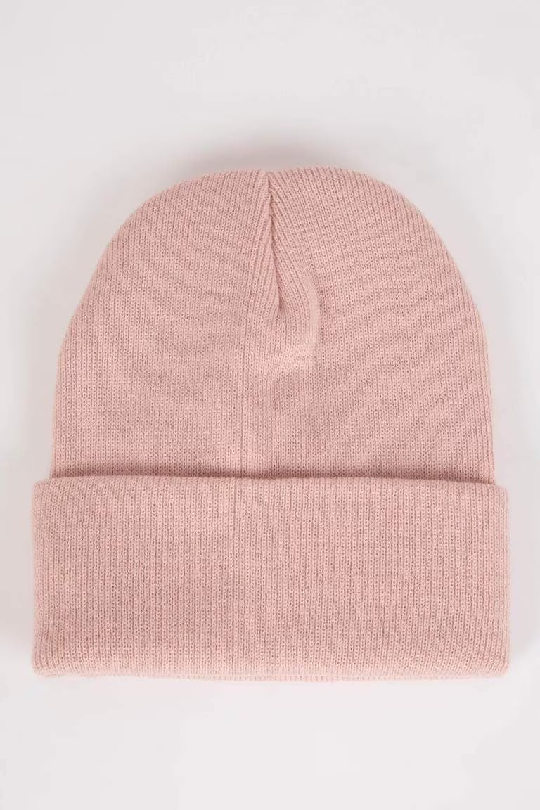 Girl Knitted Beanie - -