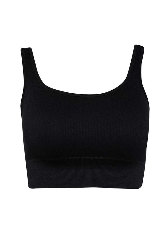 Fall in Love Seamles Bra - - Black
