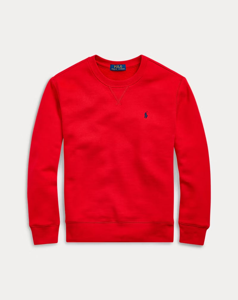 Fleece Sweatshirt 8-20 - - Red