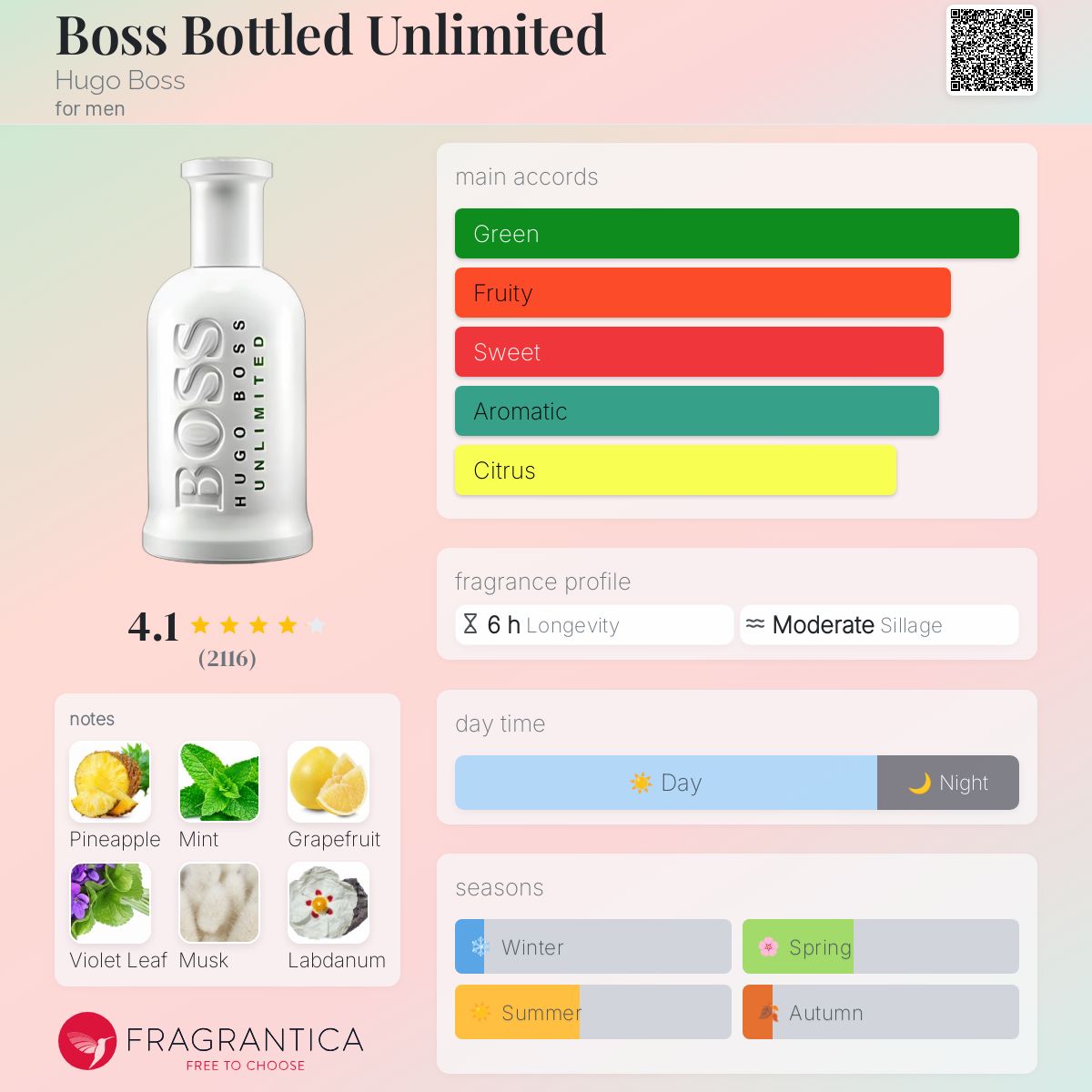 BOSS BOTTLED EAU DE TOILETTE MEN - -