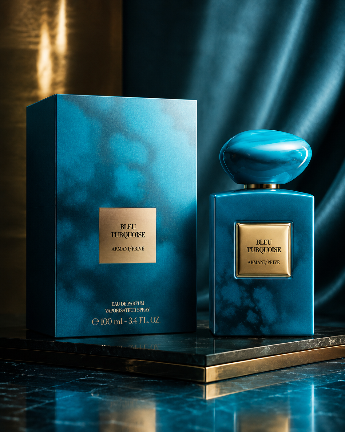 GIORGIO ARMANI BLEU TURQUOISE EAU DE PARFUM 100 ml - -