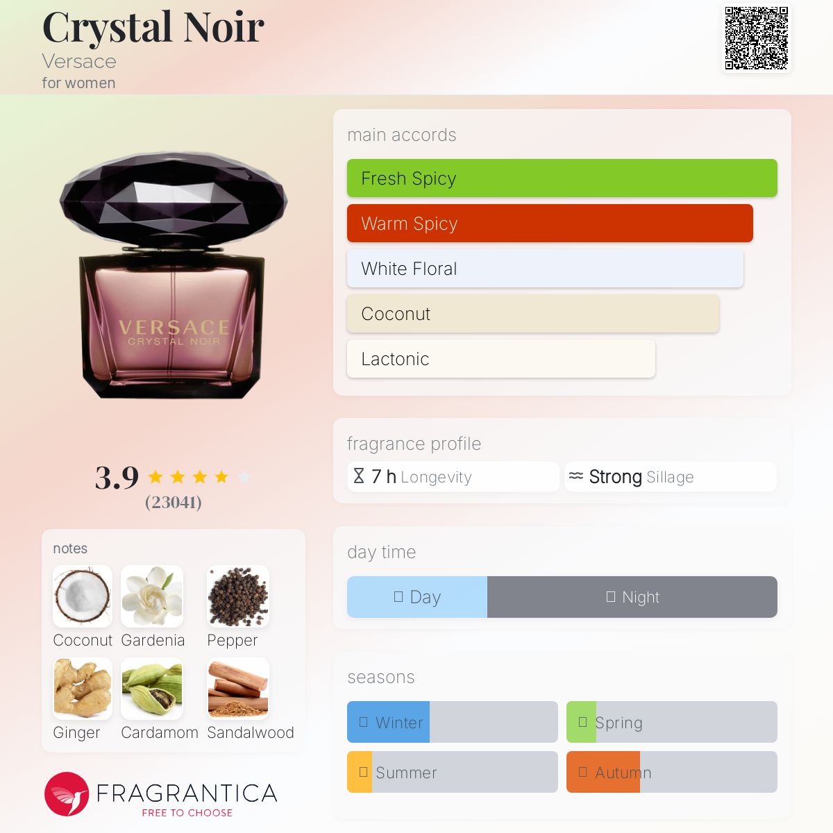 VERSACE Crystal Noir Parfum - -