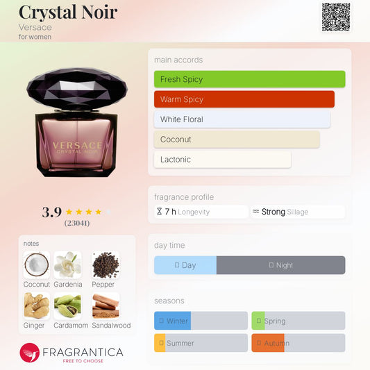 VERSACE Crystal Noir Parfum - -