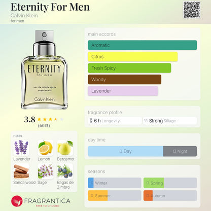 ETERNITY EAU DE TOILETTE - -