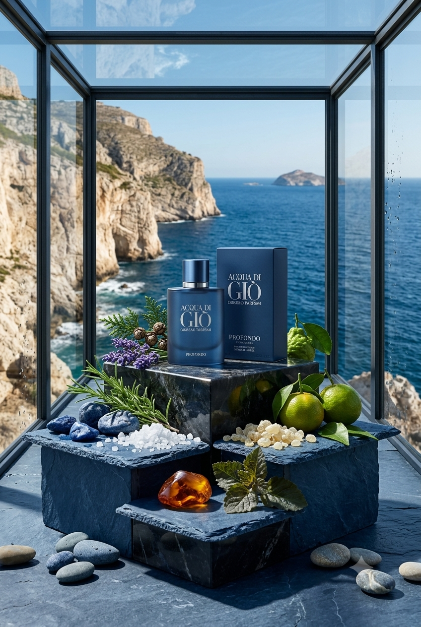 GIORGIO ARMANI ACQUA DI GIO PROFONDO EAU DE PARFUM 75ml - -