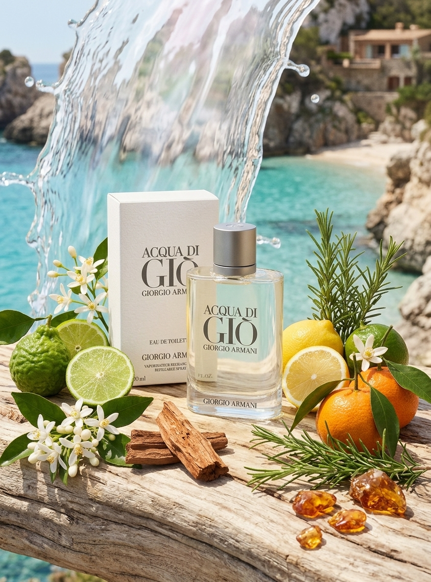 ARMANI ACQUA DI GIO POUR HOMME EAU DE TOILETTE 100 ml - -