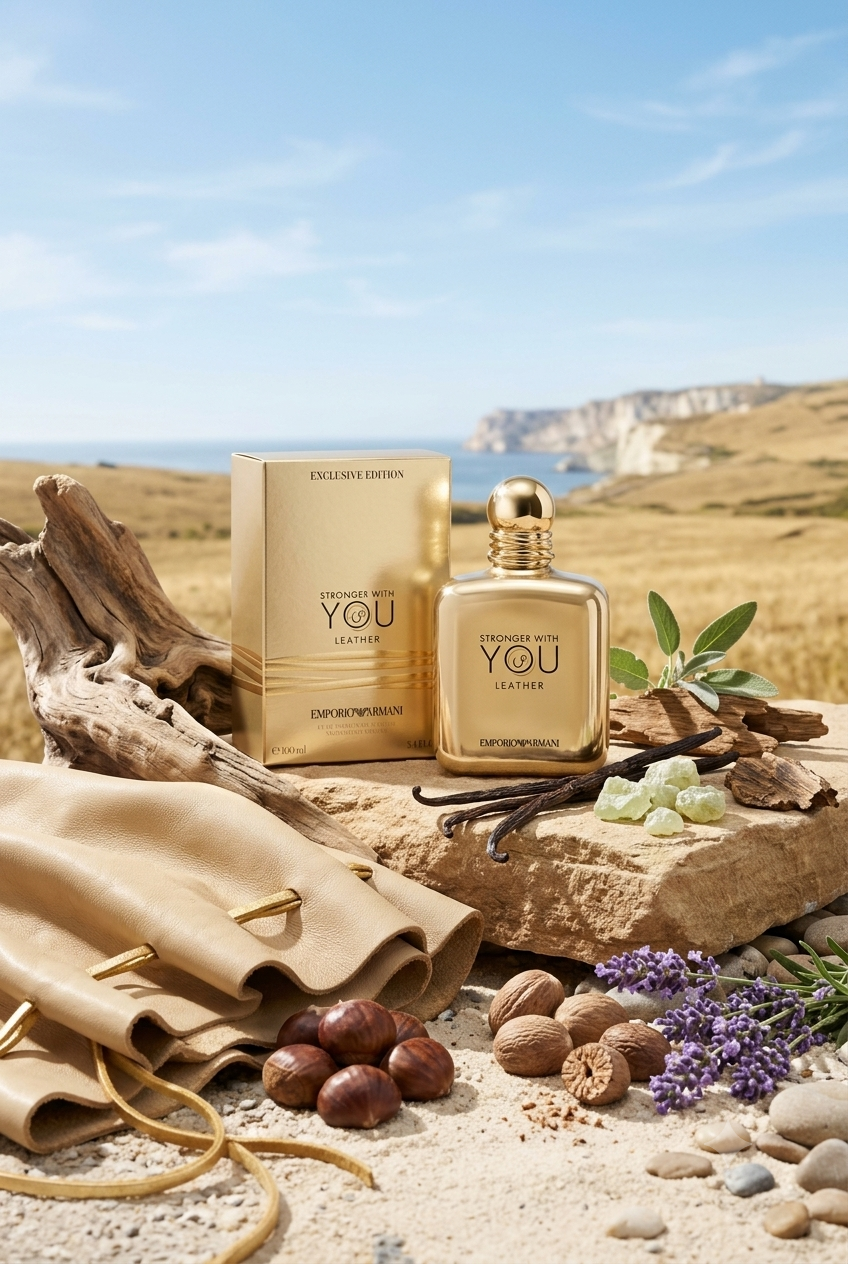 ARMANI GOLD STRONGER WITH YOU LEATHER EAU DE PRFUM 100 ml - -