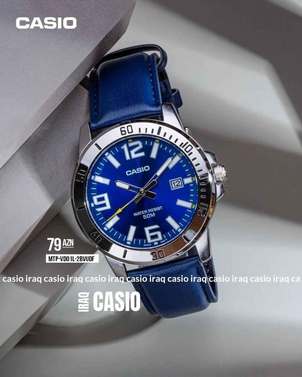 CASIO MTP-VD01L-2BVUDF - -