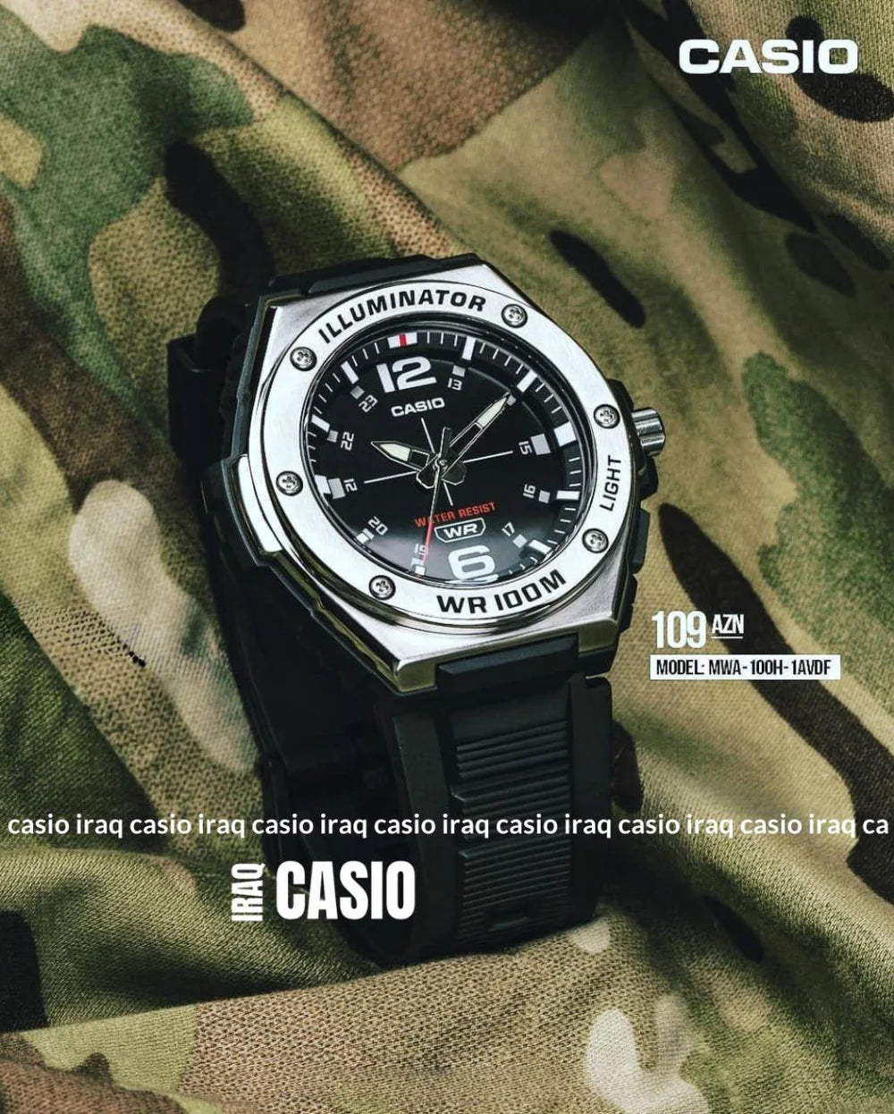CASIO MWA-100H-1AVDF - -