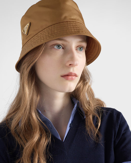 Re-Nylon bucket hat prada - - Brown All ages