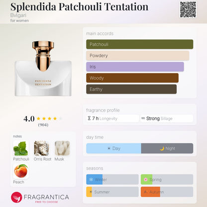 BVLGARI SPLENDIDA TENTATION EAU DE PARFUM 100 ml - -
