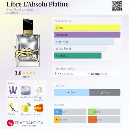 YVES SAINT LAURENT Libre L'Absolu Platine - -