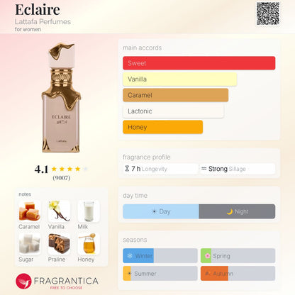 LATTAFA Eclaire Eau De Parfum 100ml - -
